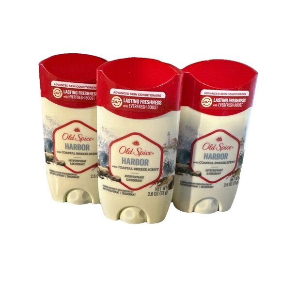 Old Spice Antiperspirant Deodorant Harbor 2.6 oz- 3 pack - Picture 1 of 2